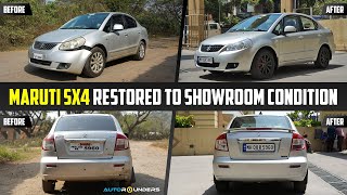 Complete restoration for a damaged Maruti SX4 [upl. by Narah]