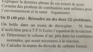 Correction Problème 1 Texte Model 2024  SES  Chimie NS4 [upl. by Estrin]