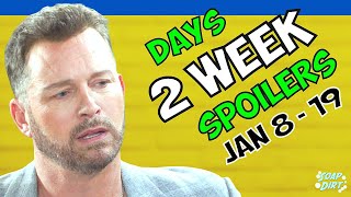 Days of our Lives 2Week Spoilers Jan 819 Brady Boozing after Tate Attack dool daysofourlives [upl. by Melodie]