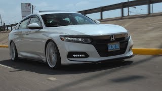 10th generation Honda Accord Sport Rolling through the city [upl. by Erastes]