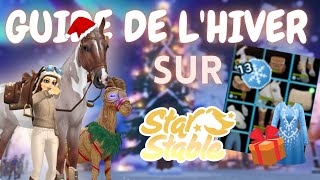 COMMENT AVOIR DES JETONS HIVERNAUX  🎄🌟 Guide de lévènement dhiver Star Stable [upl. by Mohkos38]