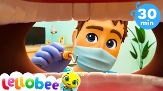 Wobbly Tooth Song  Baby Cartoons  Kids Sing Alongs  Moonbug [upl. by Navonod112]