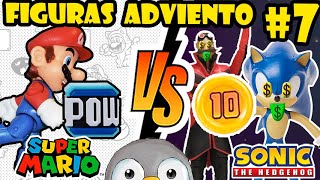 DIA 7 SONIC VS MARIO RETO faltan 18 días para Navidad video diario Figuras Calendario Adviento 2022 [upl. by Ornas]