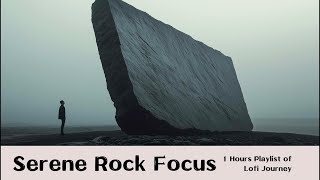 Serene Rock Focus ✏️Lofi Study Music for Deep Concentration🎧 1 Hours Playlist of Lofi Journey [upl. by Dianuj589]