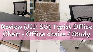 Review JIJI SG Typist Office Chair  Office chairs  Study chair  Gaming chair  Ergonomic [upl. by Wsan347]