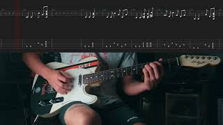 Tommys Party  Peach Pit  Full Guitar Playthrough WITH TABS [upl. by Eenert370]