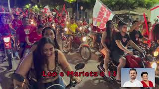 Carreata do 13 em Nova Olinda Ceará 40 Minutos de motos e carros passando  Carreata histórica [upl. by Tsyhtema]