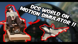 DCS World on a VR Motion Simulator [upl. by Htirehc]