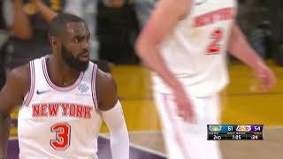 New York Knicks vs Los Angeles Lakers  January 4 2019 [upl. by Dnomra]