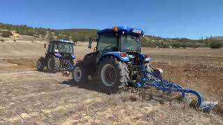 New Holland TT55 ve T4 75s [upl. by Guy642]