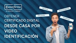 OBTENER CERTIFICADO DIGITAL 100 ONLINE POR VIDEO IDENTIFICACIÓN [upl. by Anayit]