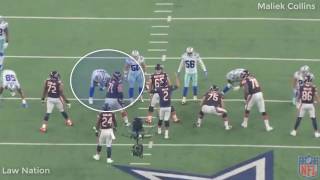 Quick Film Breakdown of Dallas Cowboys Maliek Collins [upl. by Petula]