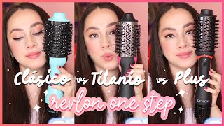 Nuevo REVLON One Step PLUS vs Titanio vs Clásico ¿Cuál es el MEJOR  Annie Cuspinera [upl. by Jillayne]