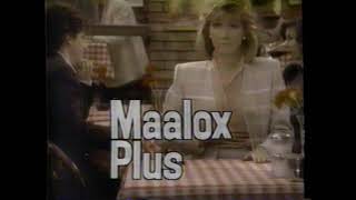 1987 Maalox Plus Antacid quotWhere are the gas painsquot TV Commercial [upl. by Najed150]