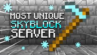 THE BEST NEW SKYBLOCK SERVER  Minecraft Skyblock  18  121 [upl. by Lewap750]