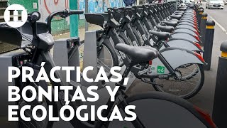 Movilidad ecológica CDMX estrena nuevas ecobicis 700 unidades con nueva tecnología y diseño [upl. by Lletnahc449]