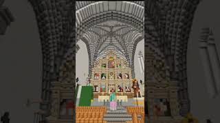 Construyendo León en Minecraft Iglesia San Salvador Yugueros shorts leon leonesp minecraft [upl. by Airamesor]