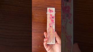 Color splash💦 Watercolor floral painting Easy Drawing watercolorpainting bookmark flowers [upl. by Carlynn933]