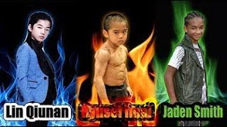 Lin Qiunan VS Ryusei Imai VS Jaden Smith  Taekwondo Kungfu Karate Kidsكنغوفو كراتيه اطفال [upl. by Fransis]