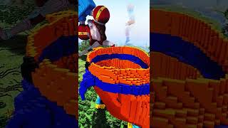 Jinbe One Piece Minecraft Build Challenge  shorts minecraft minecraftshorts [upl. by Oberon]