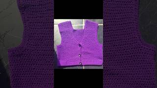 Crochet Vest 😍💜 crochet crocheting vest handmade madewithlove purple knitting knit lagos [upl. by Ginnie730]