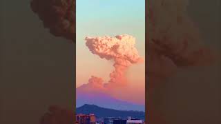 Mexico New Eruption At Popocatepetl Volcano Spews Huge Ash Plume [upl. by Adnawaj]