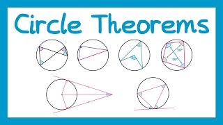 Circle Theorems  GCSE Higher Maths [upl. by Wandie697]