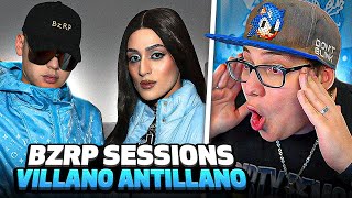 VILLANO ANTILLANO  BZRP Music Sessions 51 REACCION [upl. by Teresa491]