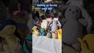 CRAFT FAIR craftfair crochet amigurumi entertaining [upl. by Plumbo463]