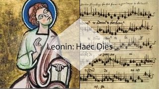 HD Haec Dies by Léonin 1150  1201 organ edition [upl. by Wimsatt]