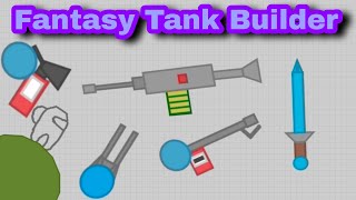 My Crazy Tanks in Fantasy Tank Builder  1 [upl. by Tallou337]