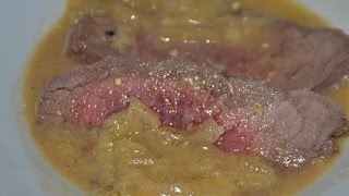 Recette cookeo  roti de boeuf à la moutarde [upl. by Limann]