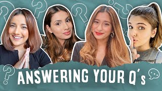 DamnFam Girls Answer your Questions  Aashna Hegde [upl. by Ahseenat356]