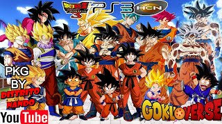 PS3 HEN  NUEVA ISO GOKUVERSE DragonBall Z Budokai Tenkaichi 3 PIPEGAME REMAKE PS2 MOD PKG BT3 2024 [upl. by Aurlie]