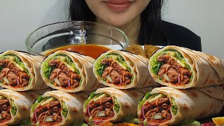 MUKBANG ASMR KEBAB MINICIRENG AYAM SUWIR🔥 [upl. by Grimaud173]