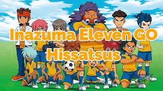 Inazuma Eleven GO  All Hissatsu TechniquesTacticsAvatars [upl. by Nyrad409]