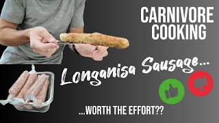 Carnivore Cooking  Longanisa Sausages [upl. by Noteek]