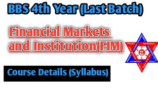 BBS 4th year Financial Market and Institution FMI All syllabus 25 Marks from chapter 6th [upl. by Ambrosius860]