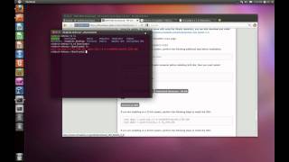 installing webOS on virtualbox 40 ubuntu 1104 nattyunity 32bit [upl. by Berneta82]