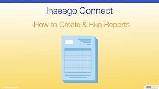 Inseego Connect  How to Create and Run Reports [upl. by Kinnon]