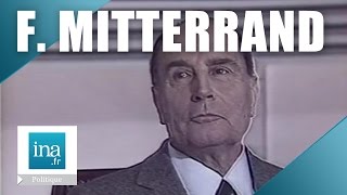 François Mitterrand face à Yves Mourousi  un président câblé  Archive INA [upl. by Alaek]