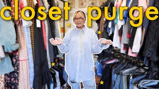 its time for a MASSIVE CLOSET PURGEDECLUTTER starting the year fresh [upl. by Ahsieker767]