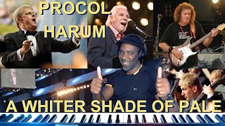 Procol Harum FIRST TIME EVER REACTING To Him  A Whiter Shade of Pale Denmark 2006 Reaction [upl. by Aihtela]