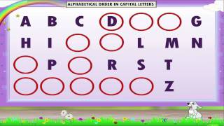 Learn Grade 1  English grammar  Alphabetical Order [upl. by Attenweiler203]