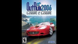 Outrun game ps2 تجربة لعبة aetherXS2 emulator [upl. by Natye908]