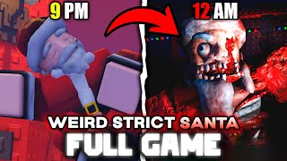 Weird Strict Santa  Remake  Full Walkthrough  Roblox [upl. by Samira]