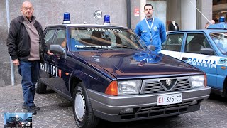 alfa romeo 75 carabinieri on board del 190424 [upl. by Carthy]