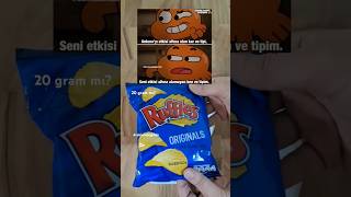 Ruffles originals mini gramajı doğru mu keşfet komikvideolar komedi [upl. by Guibert741]