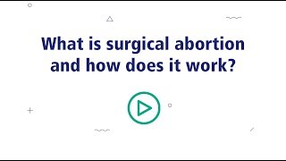 How does surgical abortion work [upl. by Anaerdna]