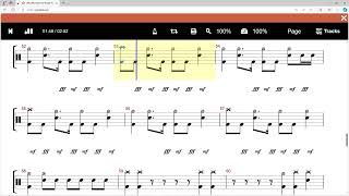 Cargo  Calare Pe Motoare  Drum Tab Play Along [upl. by Demmahum208]